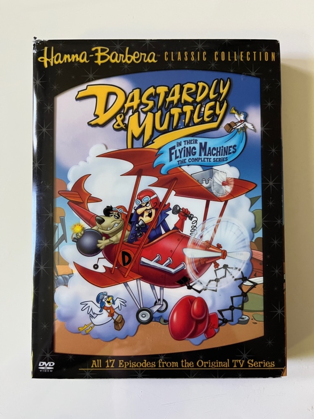 Hanna Barbara’s Dastardly & Muttley in their Flying Machines DVD Complete Series
